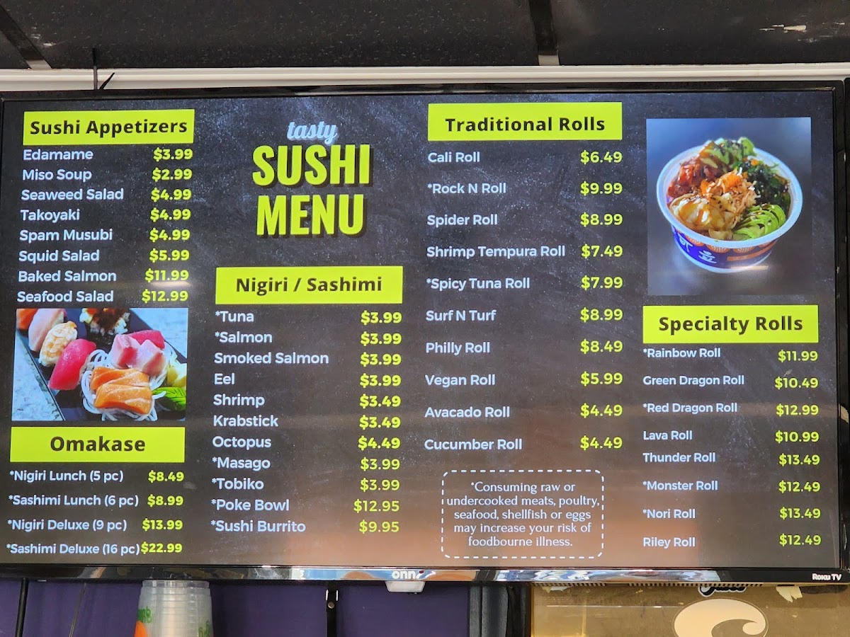 Menu - Quickly photo 1